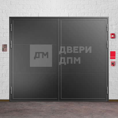 Противопожарные ворота второго типа защиты ВПМ-73